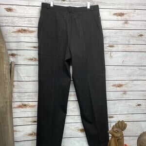 Jacobson's Black 5 Pocket Stretch Jean Pants 14 #102 Zipper Fly NWT
